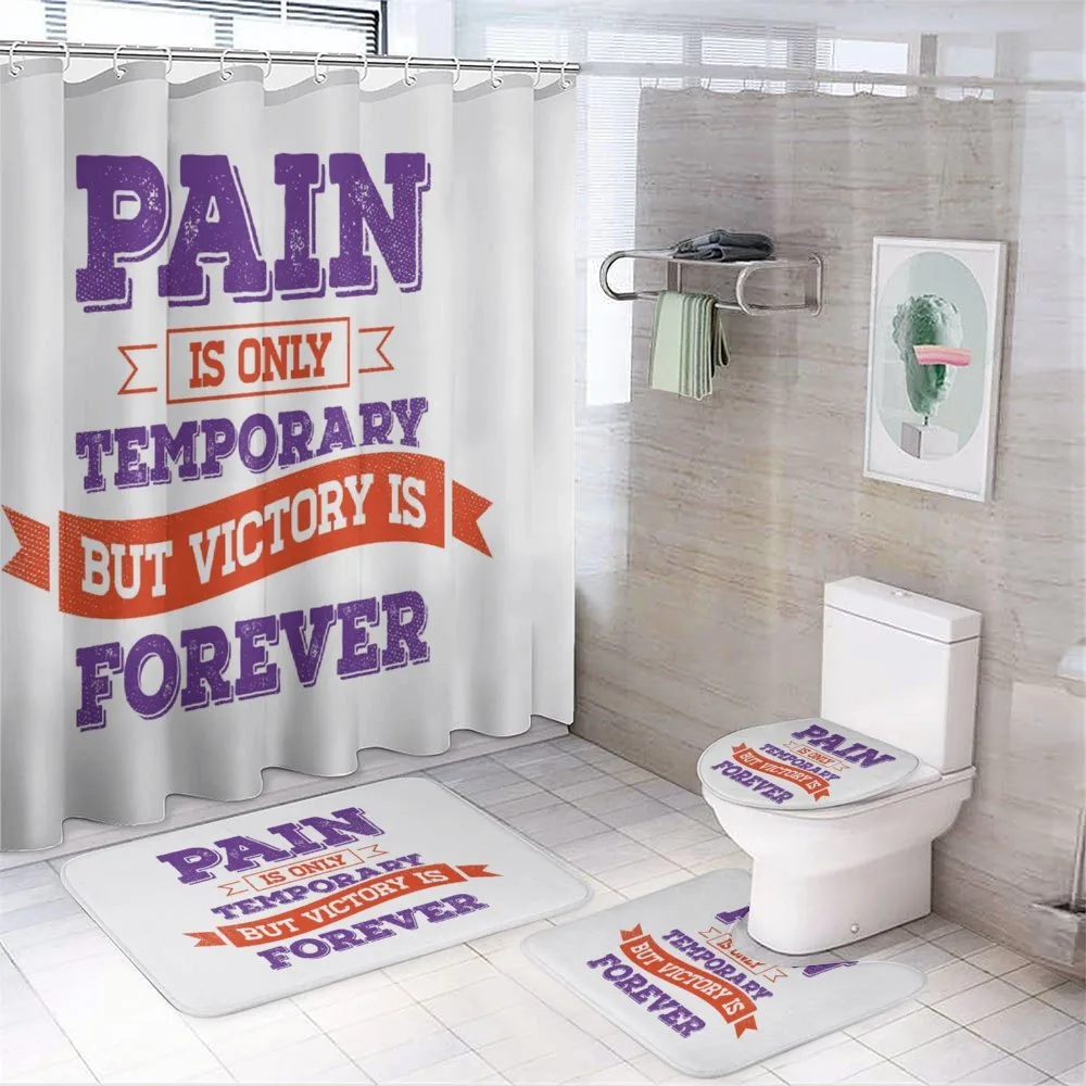 Retro Victory Win Wish — 4-Piece Bathroom Set preview