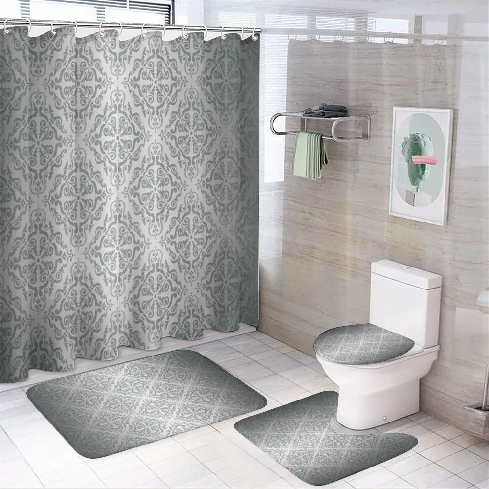 Monochrome Victorian — 4-Piece Bathroom Set preview