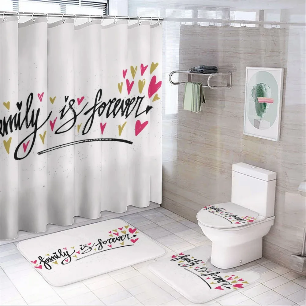 Family is Forever — 4-Piece Bathroom Set preview
