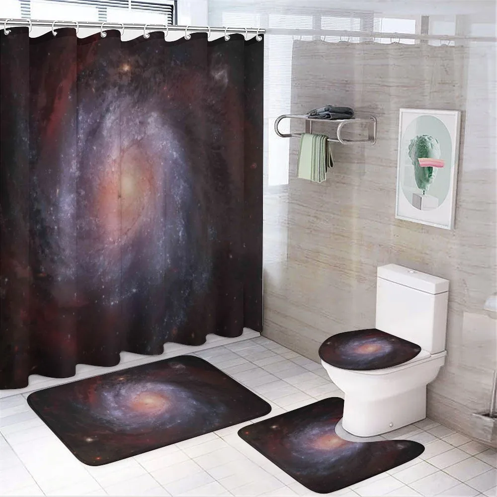 Stardust View in Space — 4-Piece Bathroom Set preview
