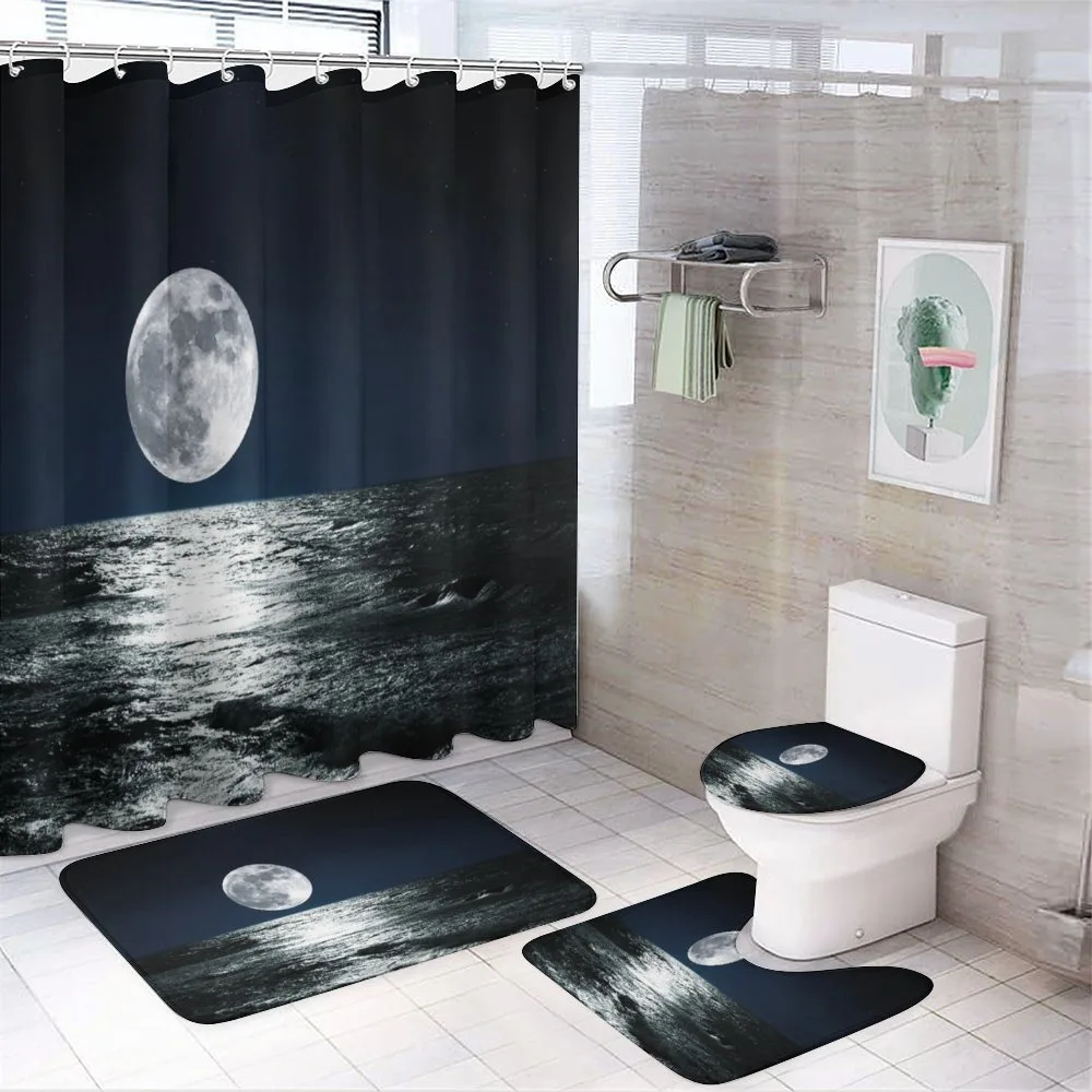 Ethereal Theme Drawing — 4-Piece Bathroom Set preview