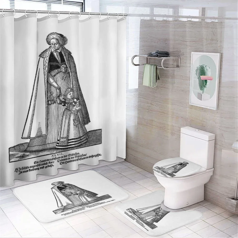 Father and Daughter 4-Piece Bathroom Set product video