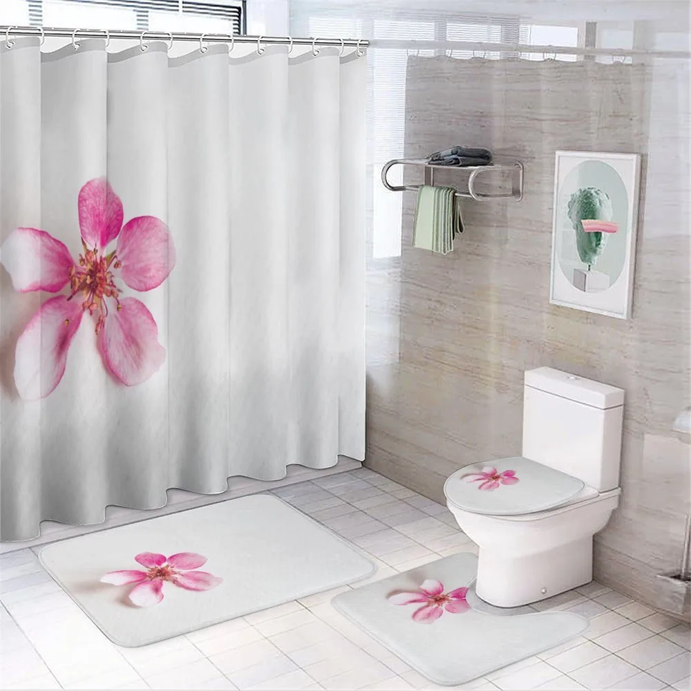 Japanese Foliage 4-Piece Bathroom Set product video