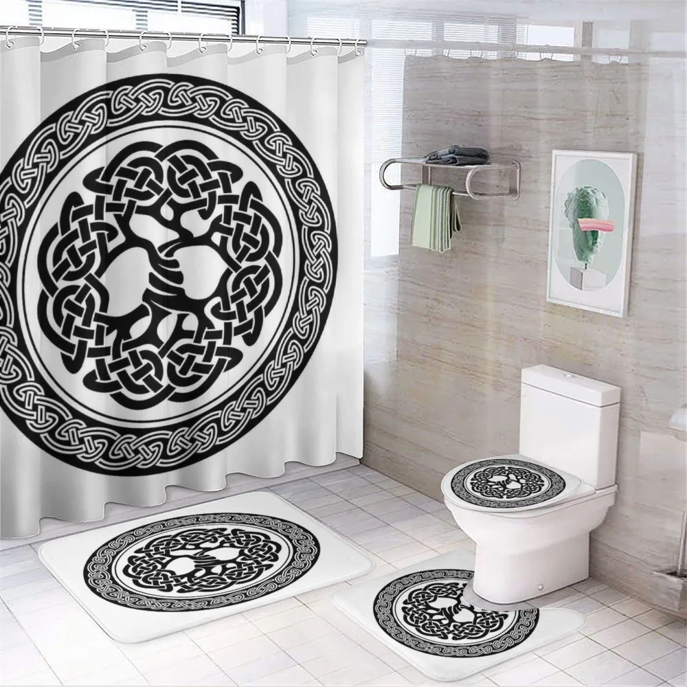 Native Tree of Life Art — 4-Piece Bathroom Set preview