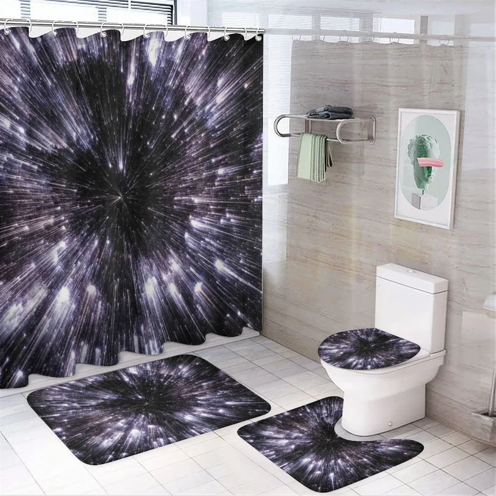 Universe Space Travel — 4-Piece Bathroom Set preview