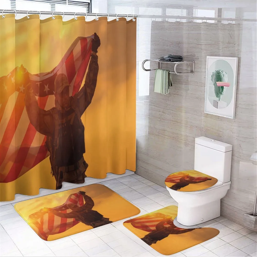 Victory Flag — 4-Piece Bathroom Set preview