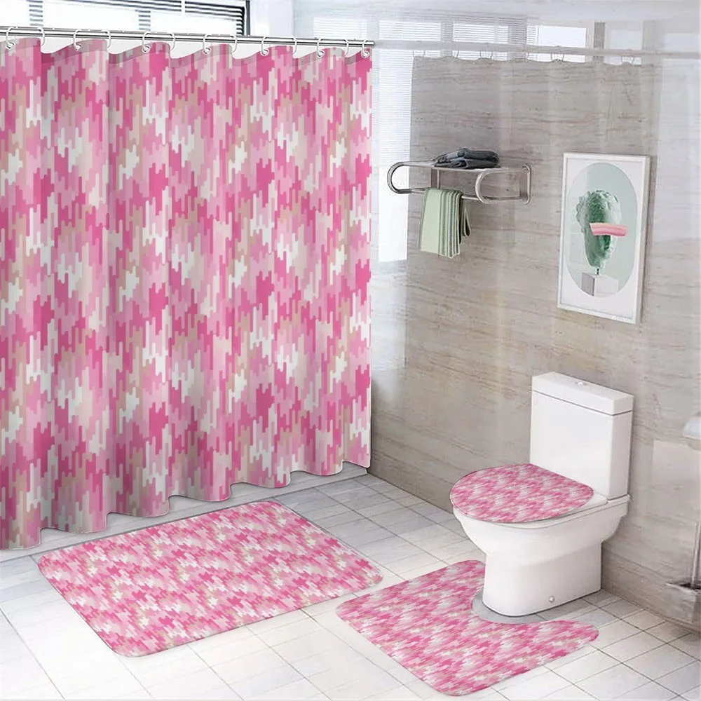 Ornate Vibrant Art — 4-Piece Bathroom Set preview