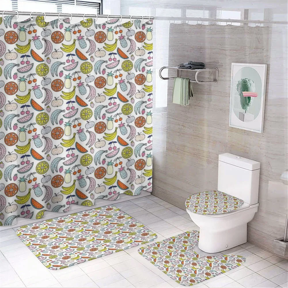 Summer Mood Colorful — 4-Piece Bathroom Set preview