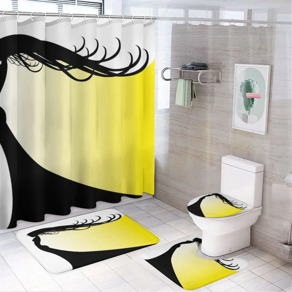 Hair Whip Woman Shade — 4-Piece Bathroom Set preview