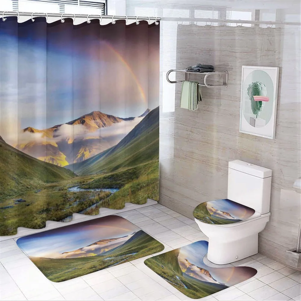 Meadow Riverbed Mist — 4-Piece Bathroom Set preview