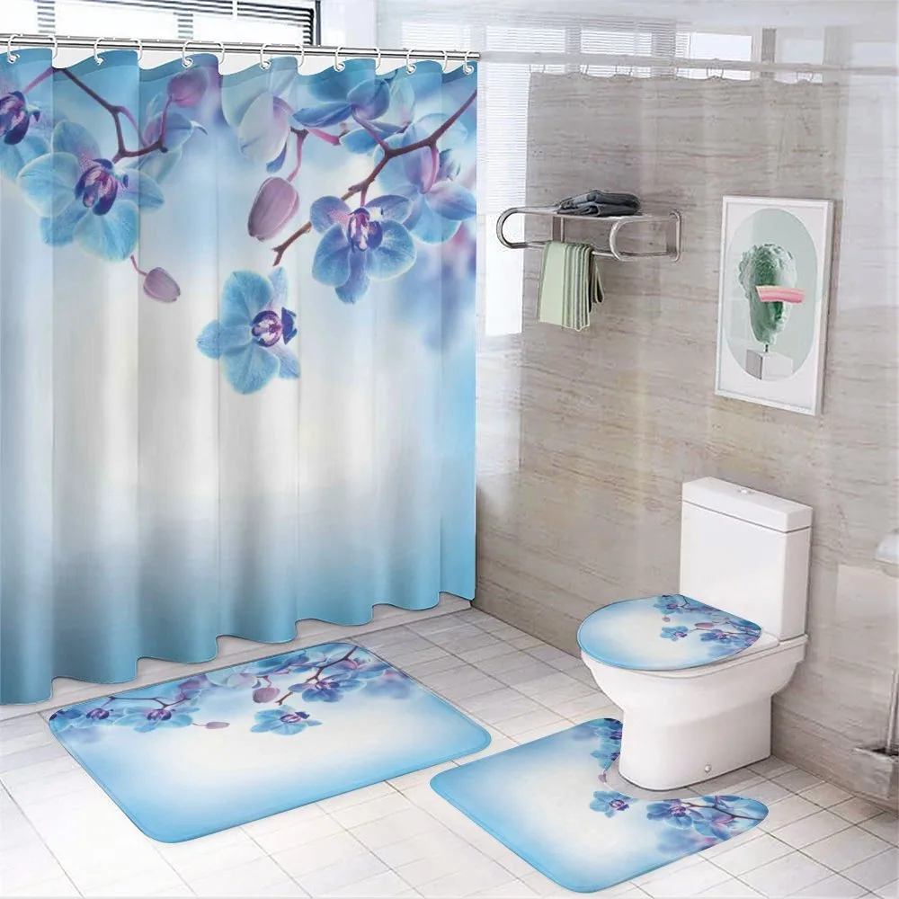 Orchids Nature — 4-Piece Bathroom Set preview