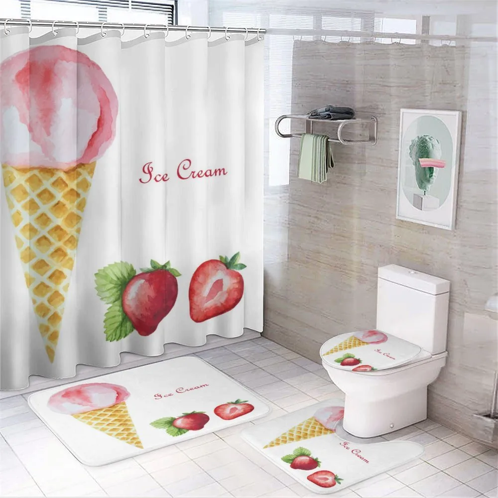 Summer Flavors — 4-Piece Bathroom Set preview