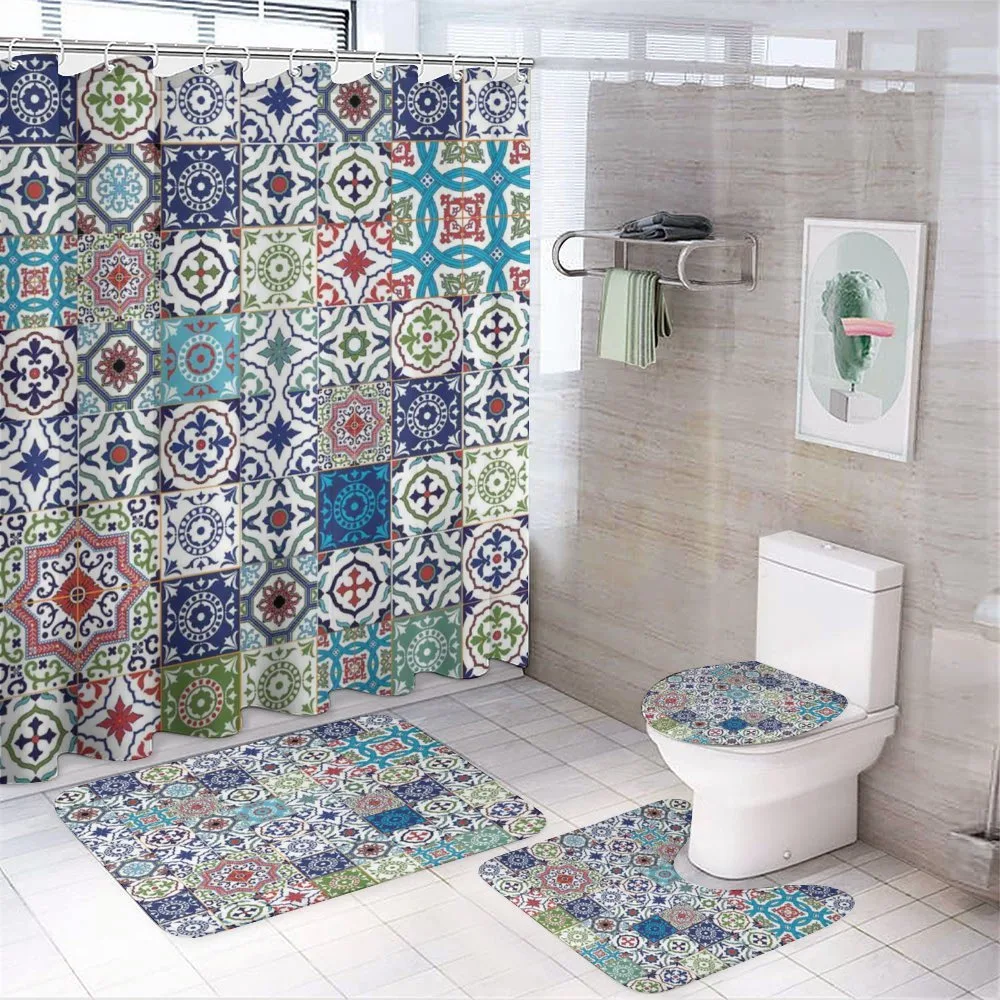 Elements Floral — 4-Piece Bathroom Set preview