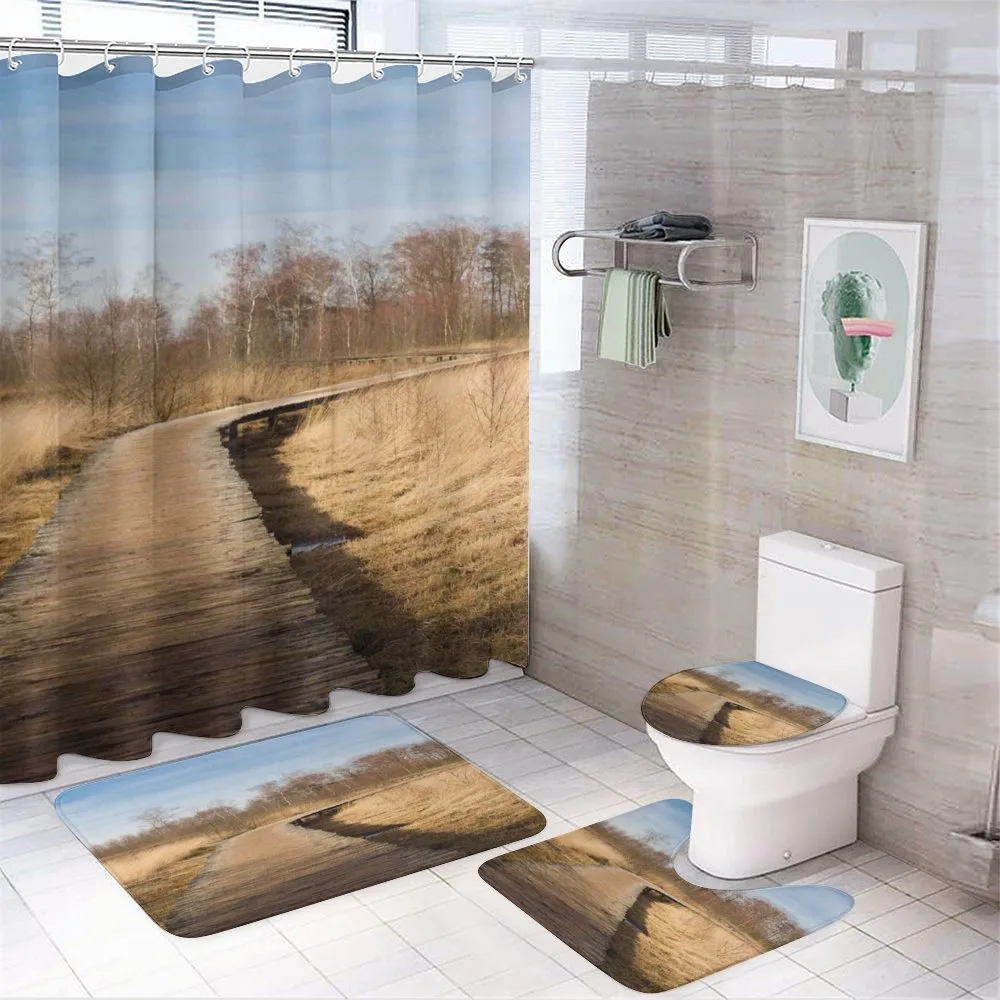 Forest National Park 4-Piece Bathroom Set product video