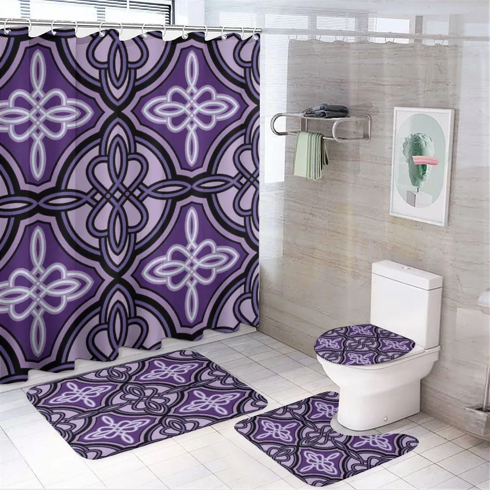 Celtic Knot Art — 4-Piece Bathroom Set preview