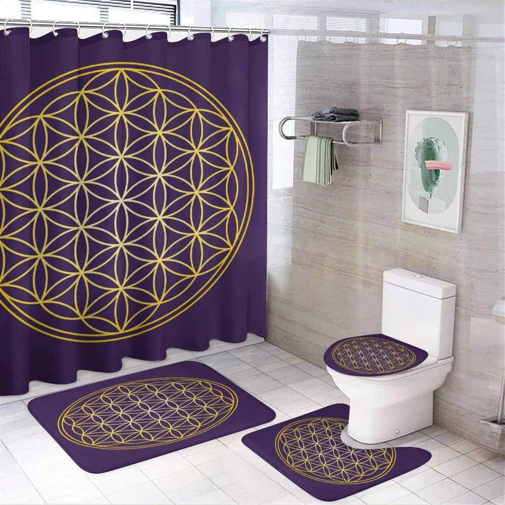 Circle Overlap — 4-Piece Bathroom Set preview