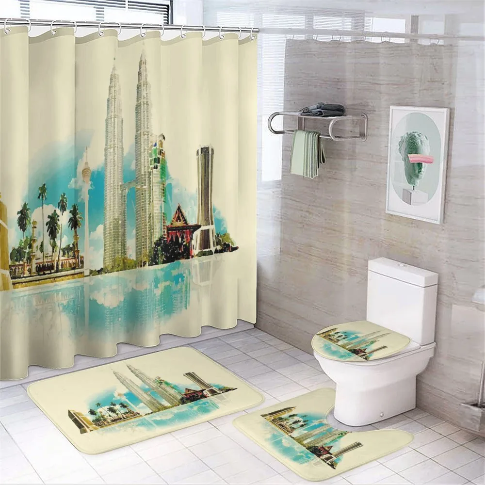 East Kuala City Palms — 4-Piece Bathroom Set preview