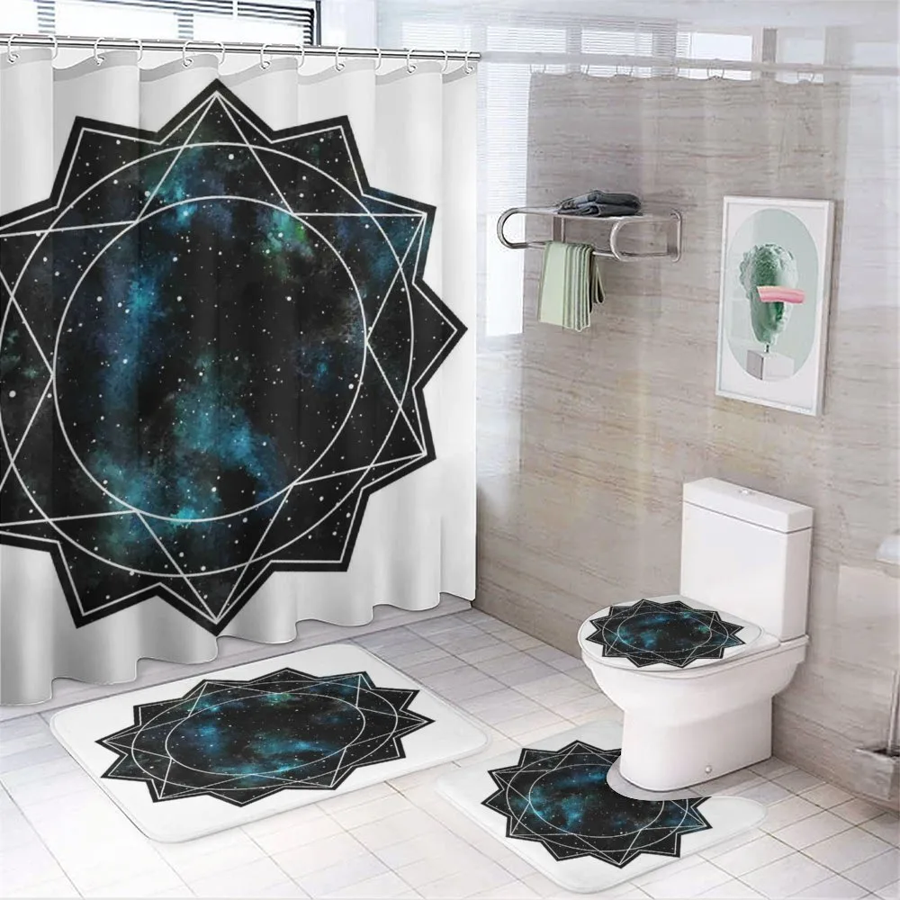 Polygonal Star — 4-Piece Bathroom Set preview