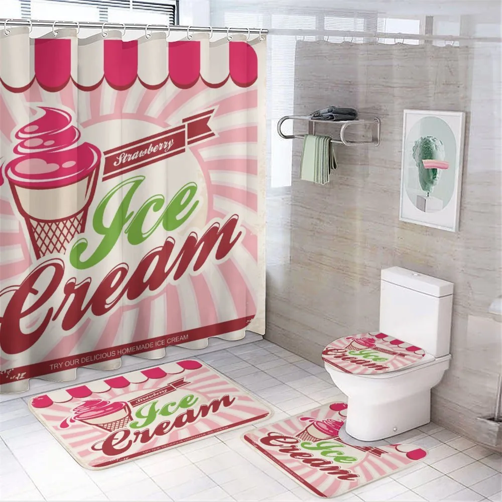 Soft Strawberry — 4-Piece Bathroom Set preview