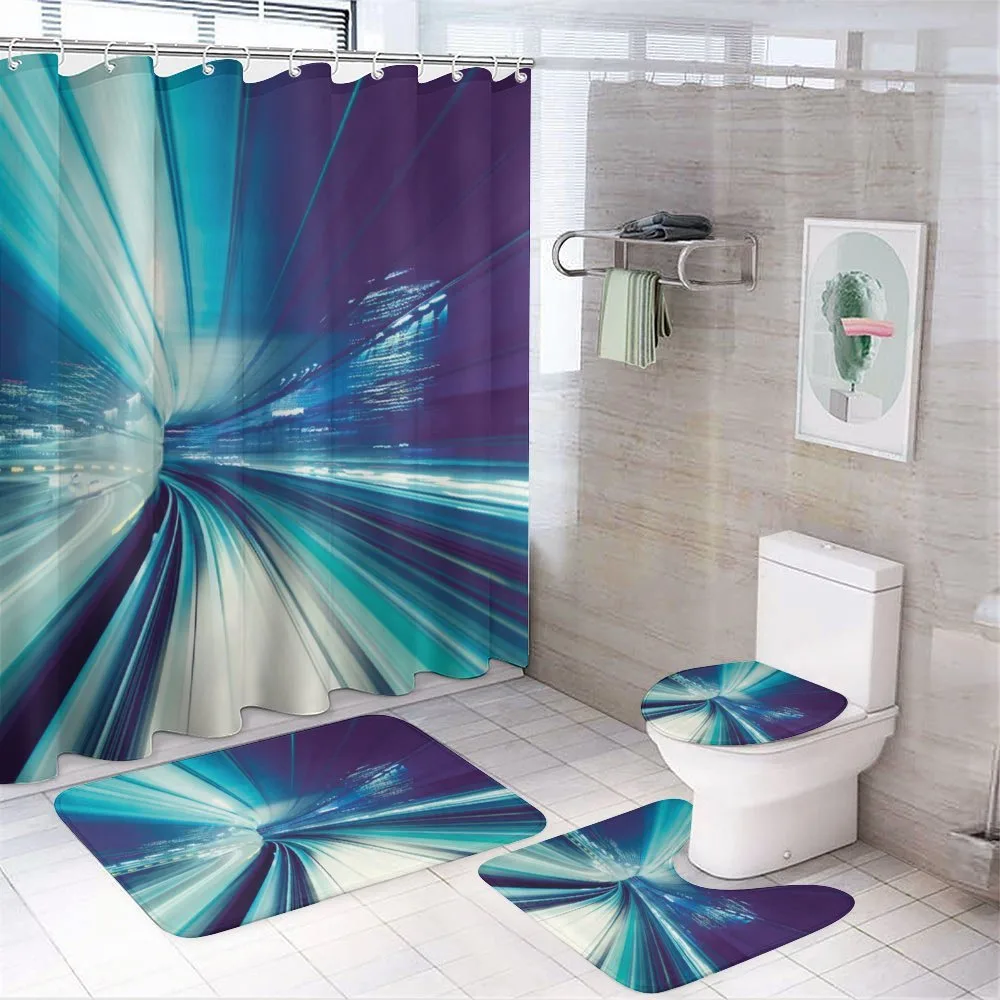 Tokyo at Night — 4-Piece Bathroom Set preview