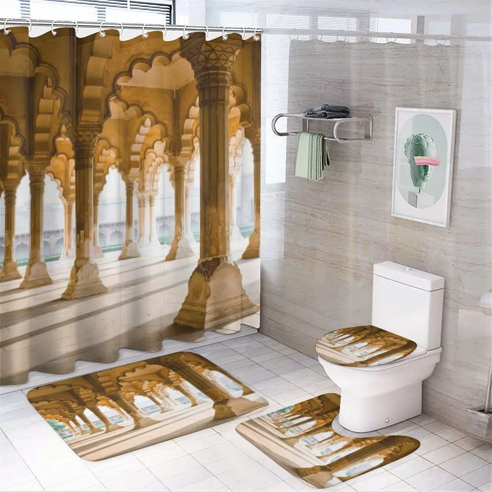 Agra Fort Pillar — 4-Piece Bathroom Set preview
