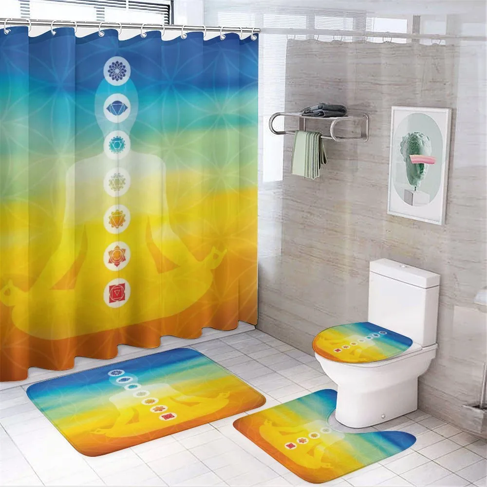 Body Silhouette in Lotus — 4-Piece Bathroom Set preview