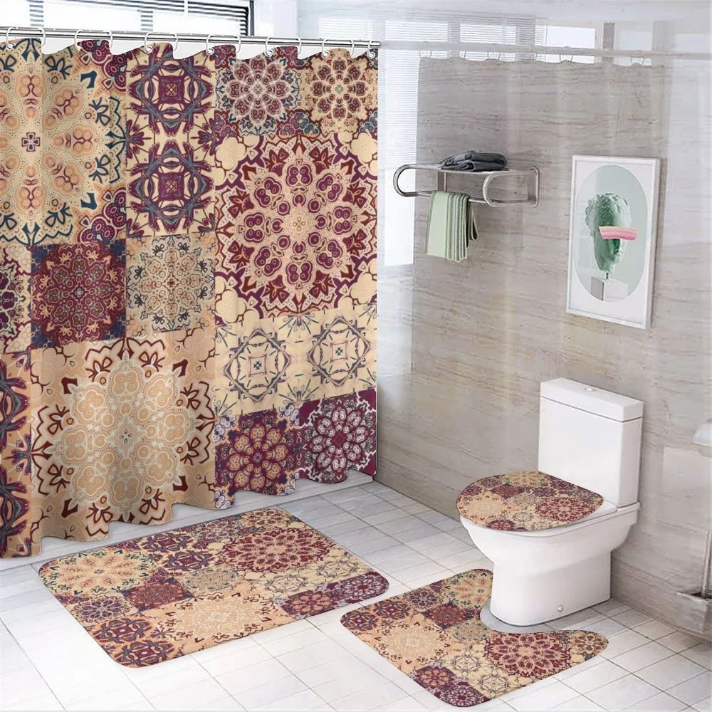 Antique Morroccan Art — 4-Piece Bathroom Set preview