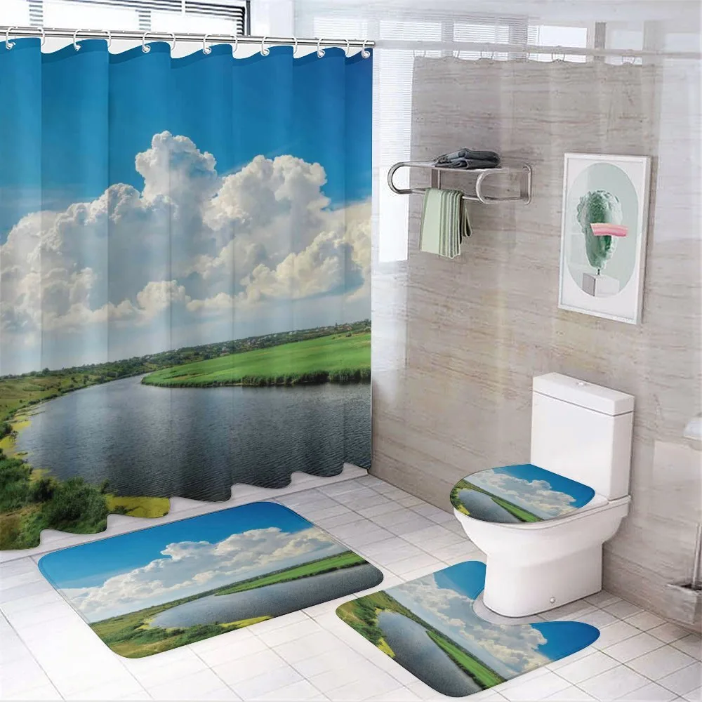 Clouds River Meadows — 4-Piece Bathroom Set preview