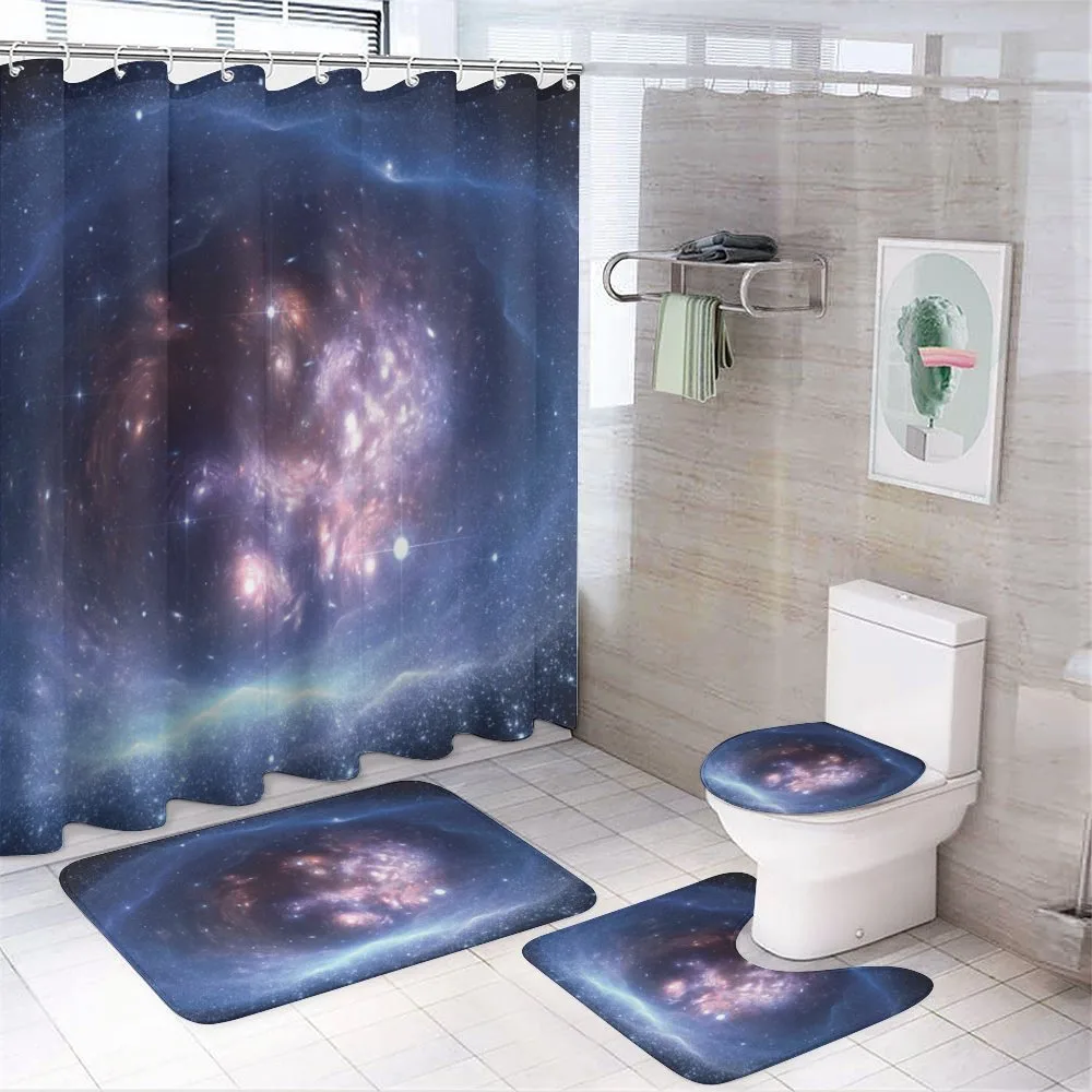 Star Clusters Universe — 4-Piece Bathroom Set preview