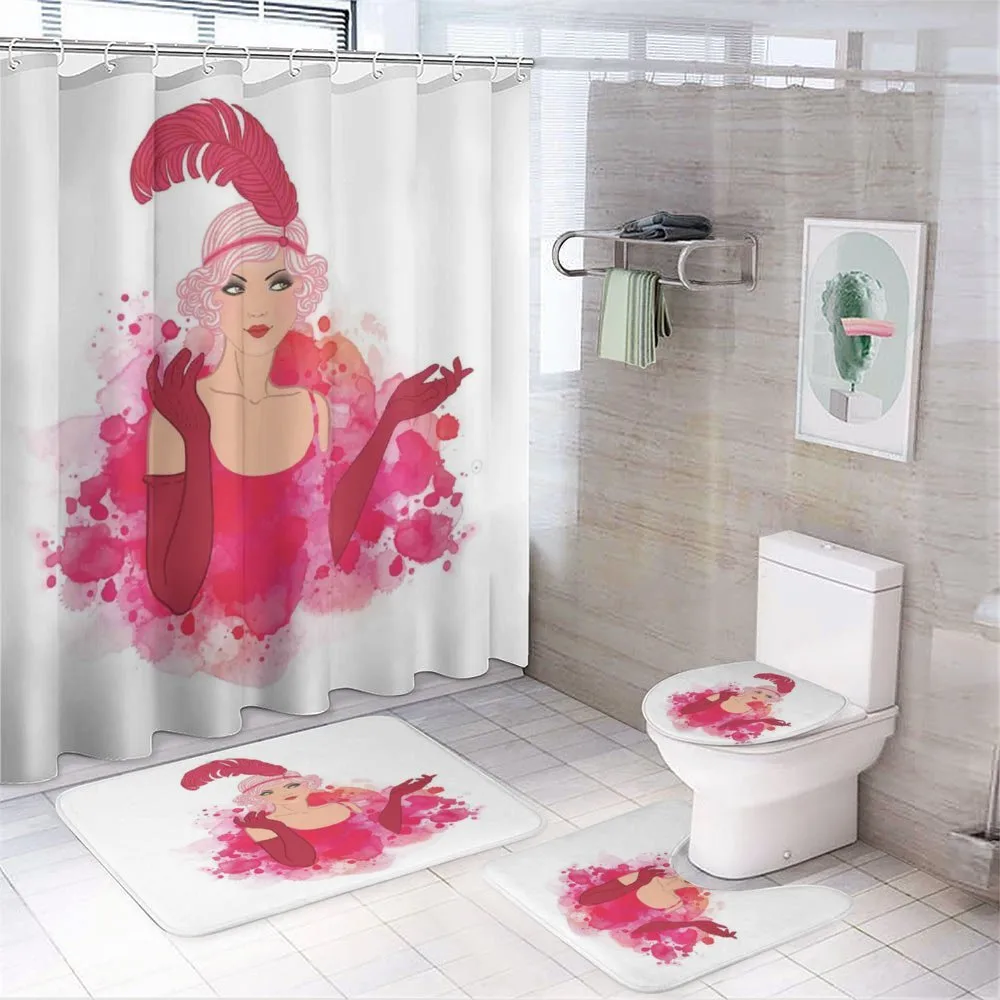 Feather Headband — 4-Piece Bathroom Set preview