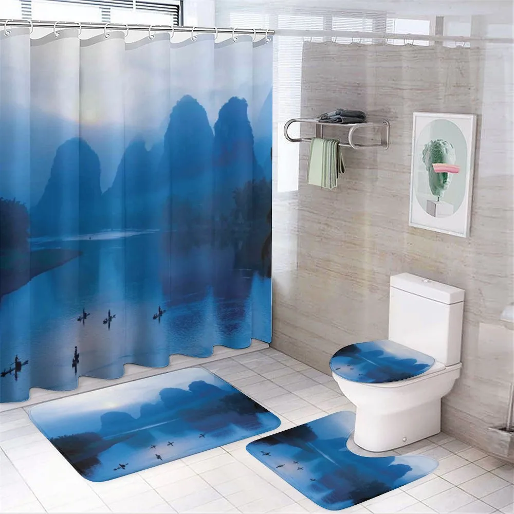 Sunrise Bamboo Raft China — 4-Piece Bathroom Set preview