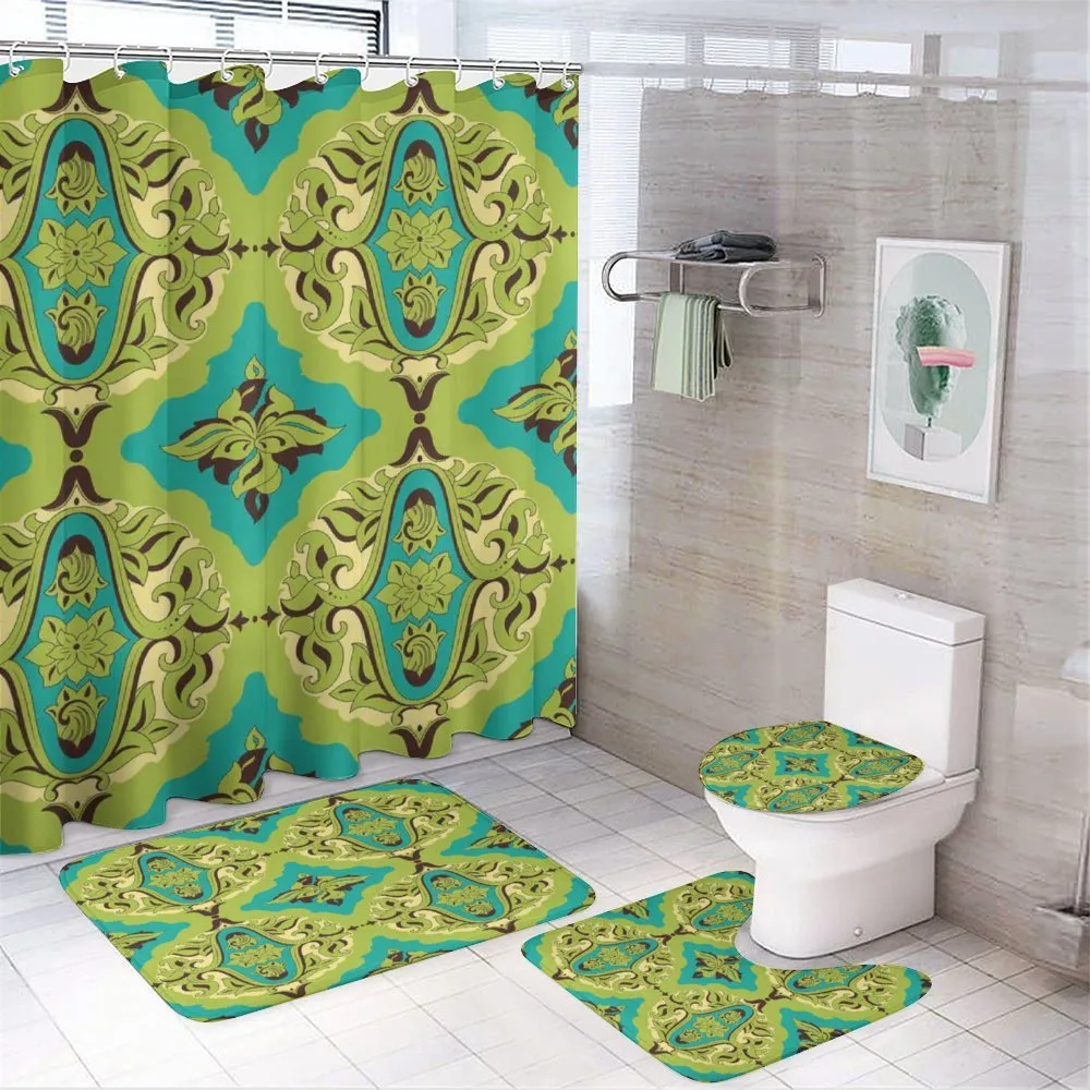Classical Motifs — 4-Piece Bathroom Set preview