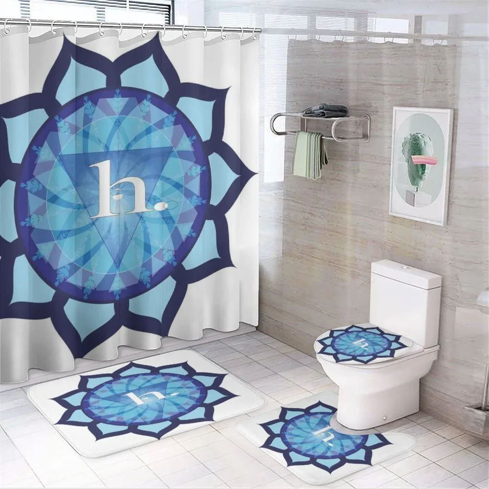Chakra Eastern Art — 4-Piece Bathroom Set preview