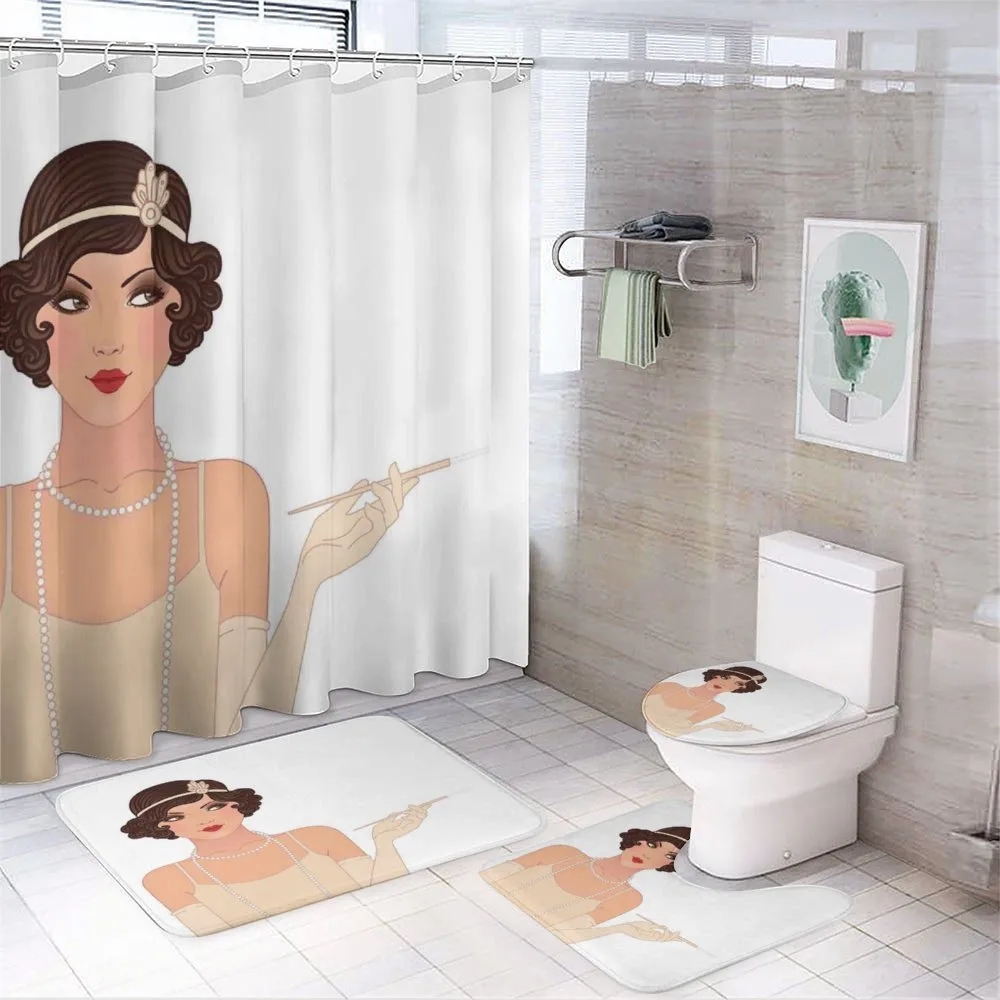 Charming Lady — 4-Piece Bathroom Set preview