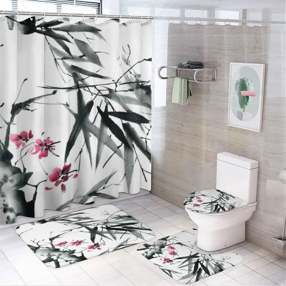 Natural Spring Buds — 4-Piece Bathroom Set preview