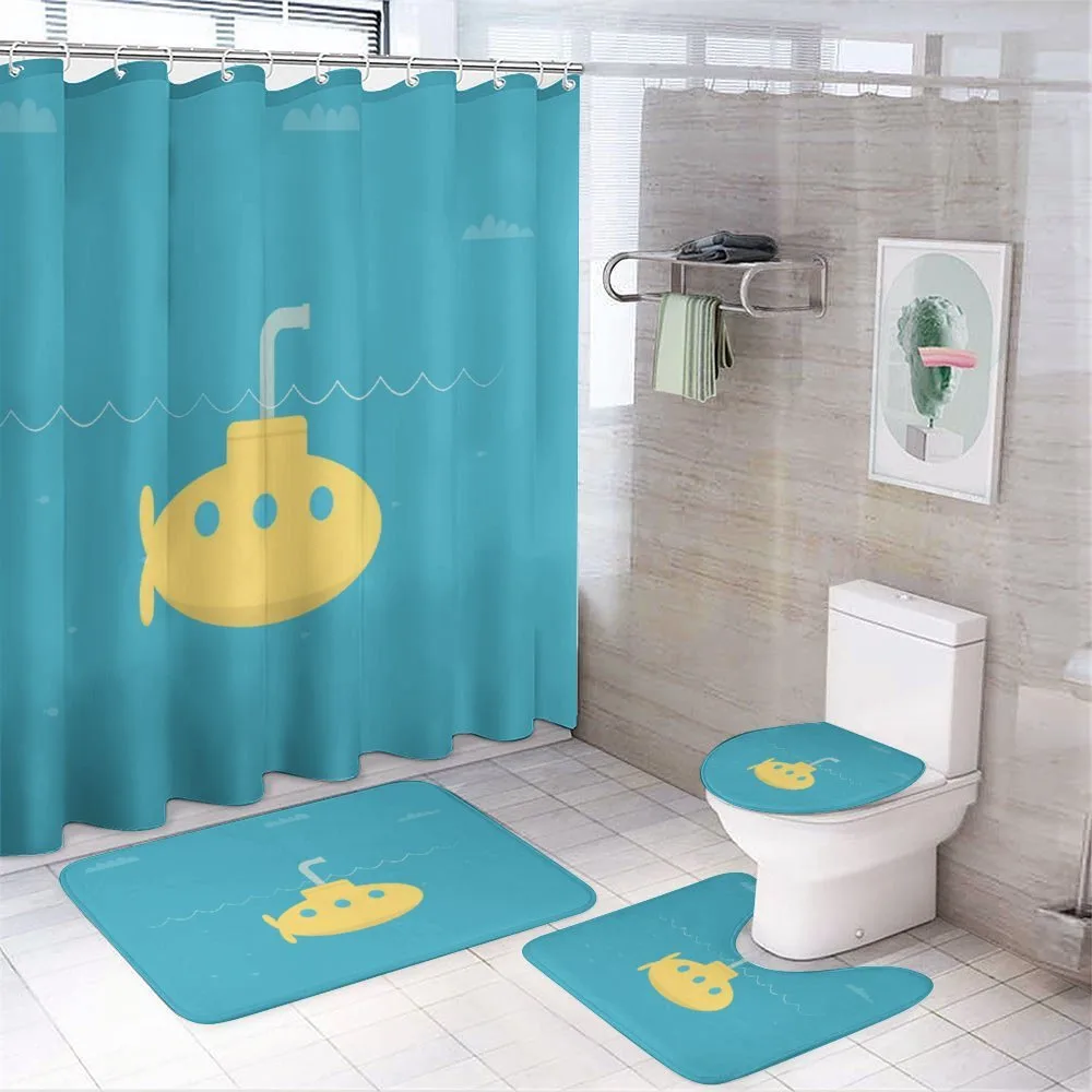 Simple Childish Marine — 4-Piece Bathroom Set preview