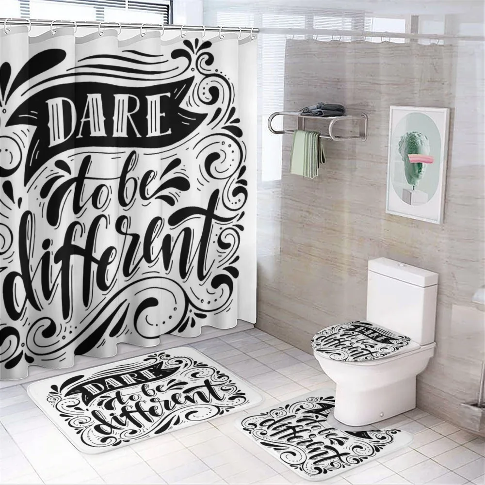 Dare to Be Different — 4-Piece Bathroom Set preview