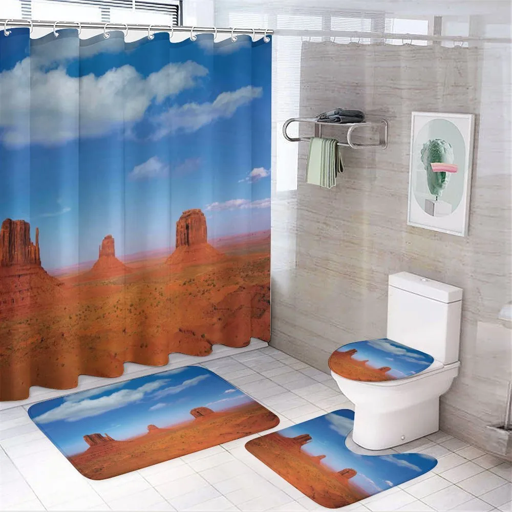 Historical Wild West — 4-Piece Bathroom Set preview