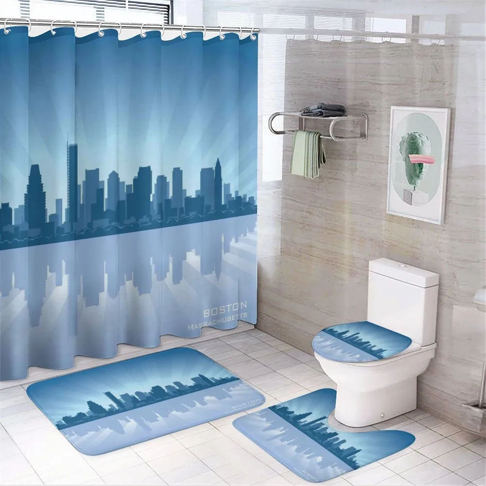 Reflection in Water — 4-Piece Bathroom Set preview