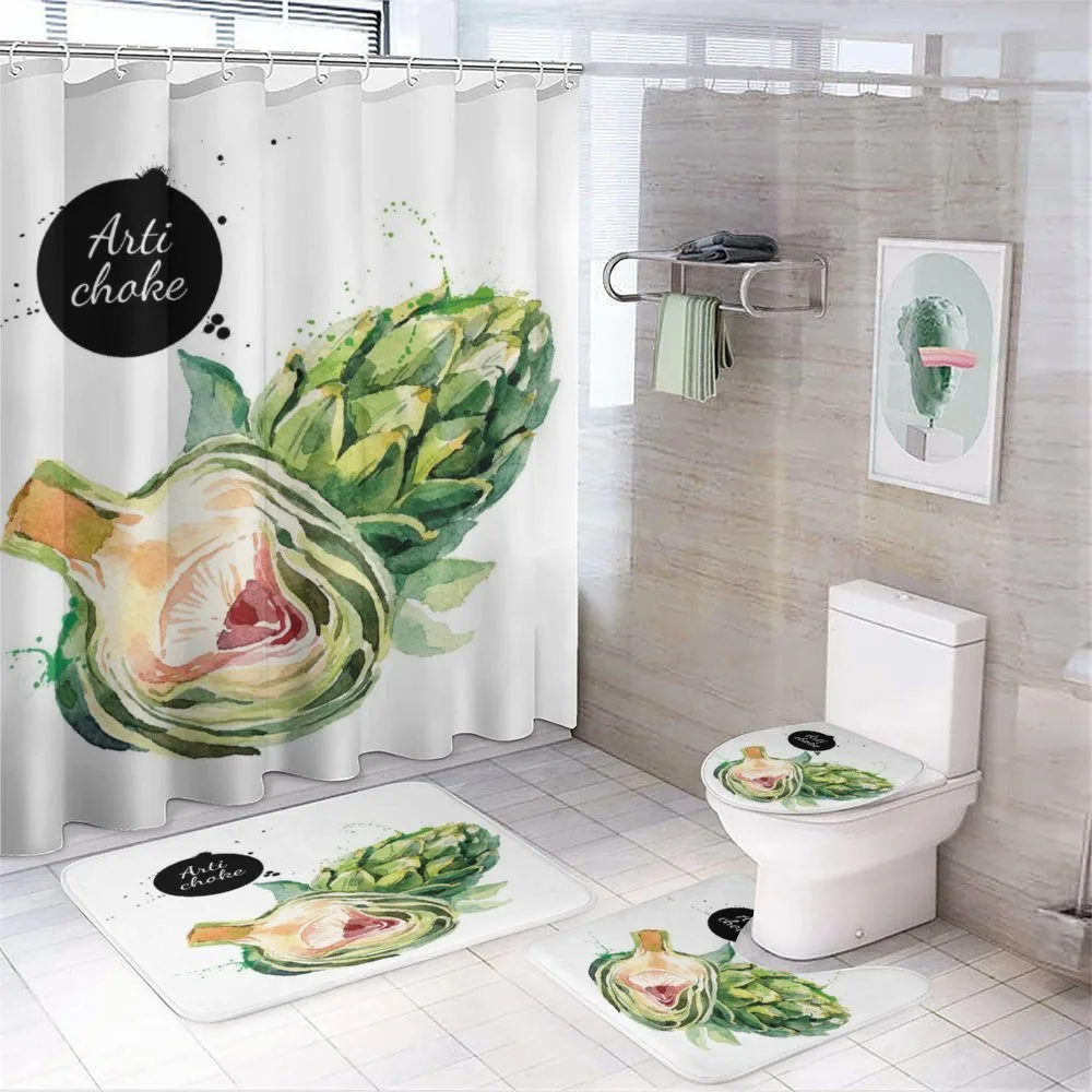 Going Green Food — 4-Piece Bathroom Set preview