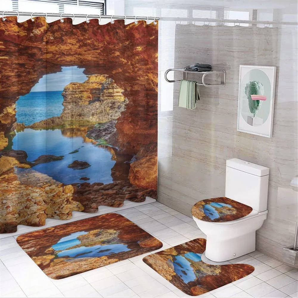 Australian Sea and Sky — 4-Piece Bathroom Set preview
