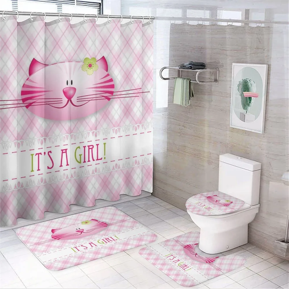 It's a Girl Reveal — 4-Piece Bathroom Set preview