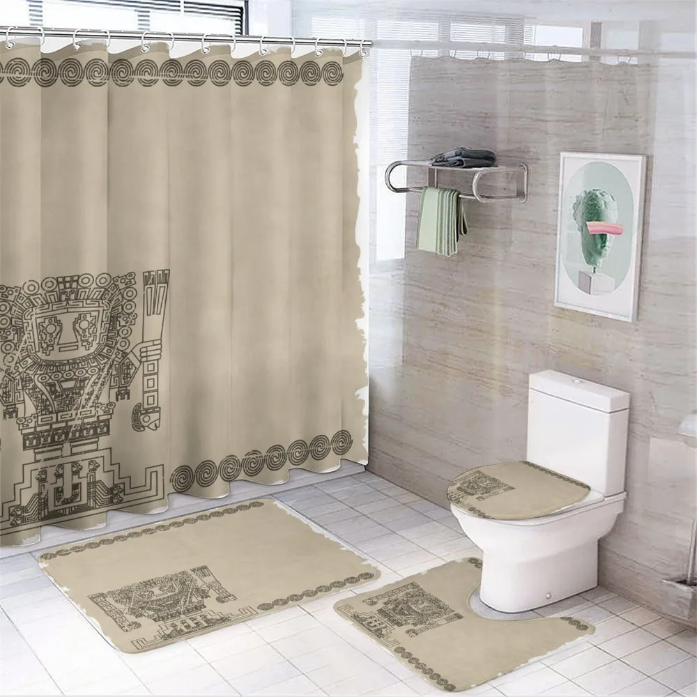 Mayan Relic — 4-Piece Bathroom Set preview