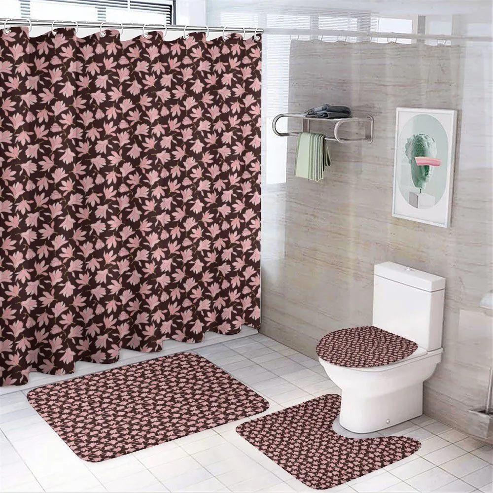 Pastel Shabby Blossom Love — 4-Piece Bathroom Set preview