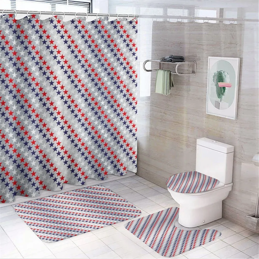 Patriotic Western Salute — 4-Piece Bathroom Set preview