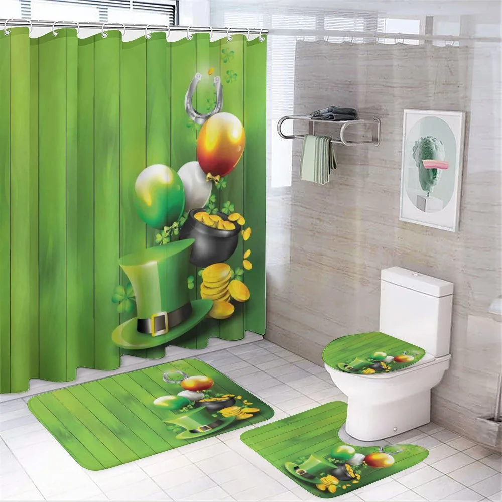 Shamrock Charm — 4-Piece Bathroom Set preview