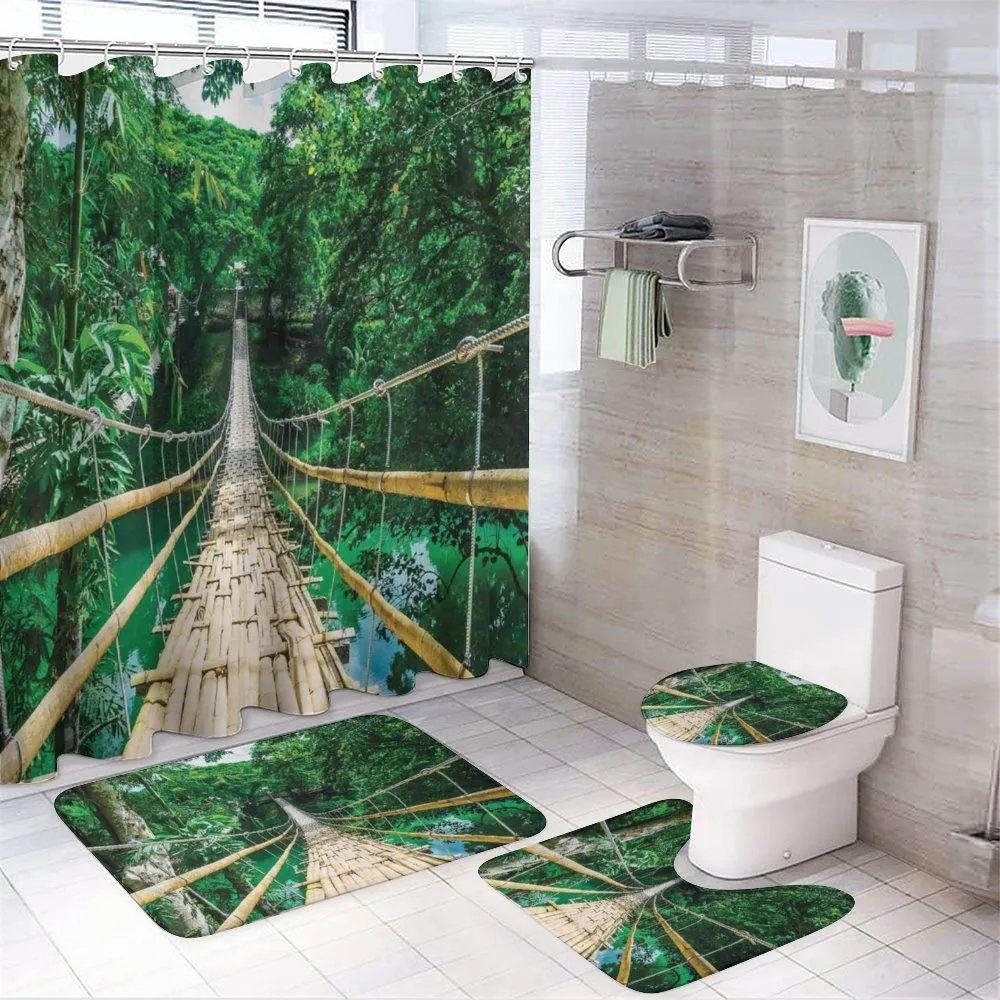 River Bamboo Forest — 4-Piece Bathroom Set preview