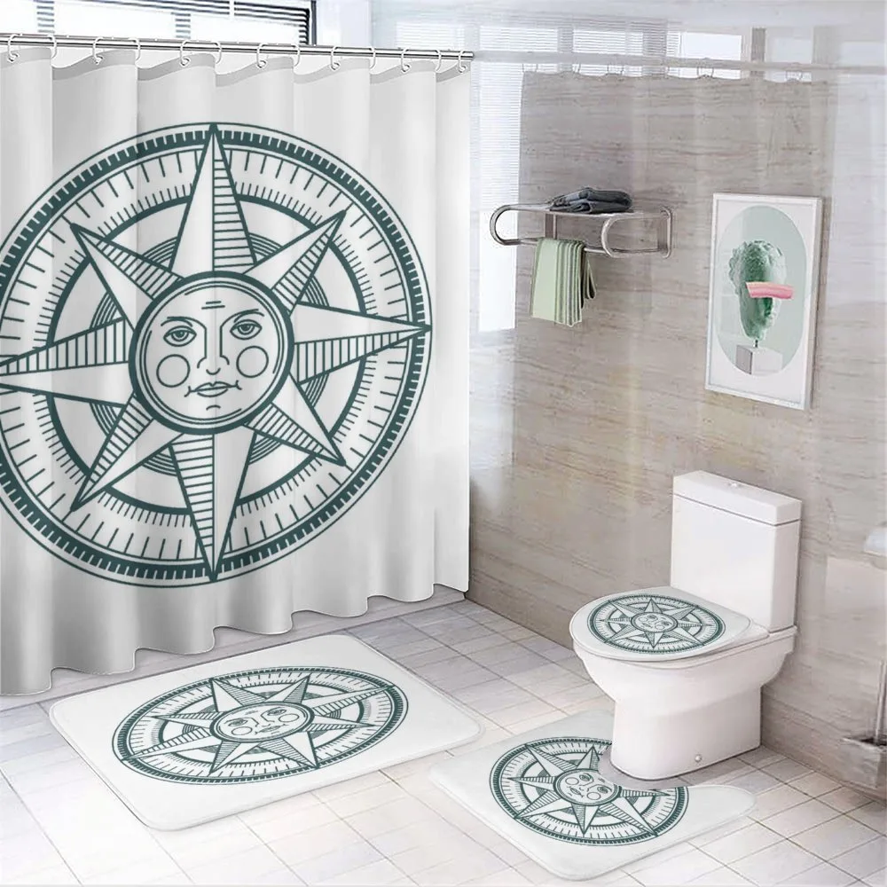 Sun Center Navigation Art — 4-Piece Bathroom Set preview