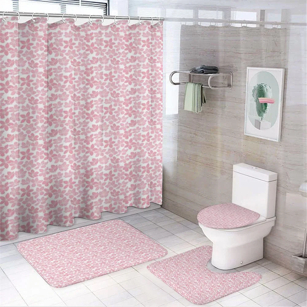 Uneven Pattern — 4-Piece Bathroom Set preview