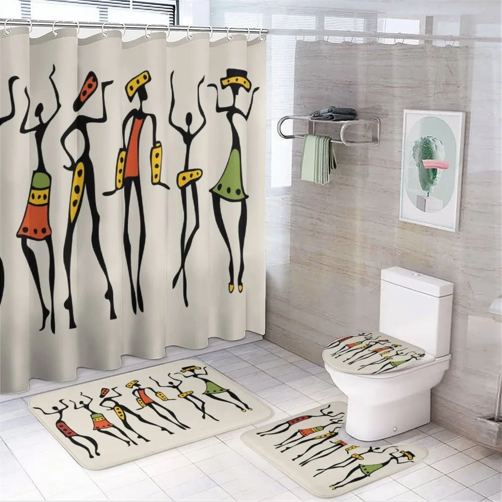 Clan Dancer Ethnic — 4-Piece Bathroom Set preview